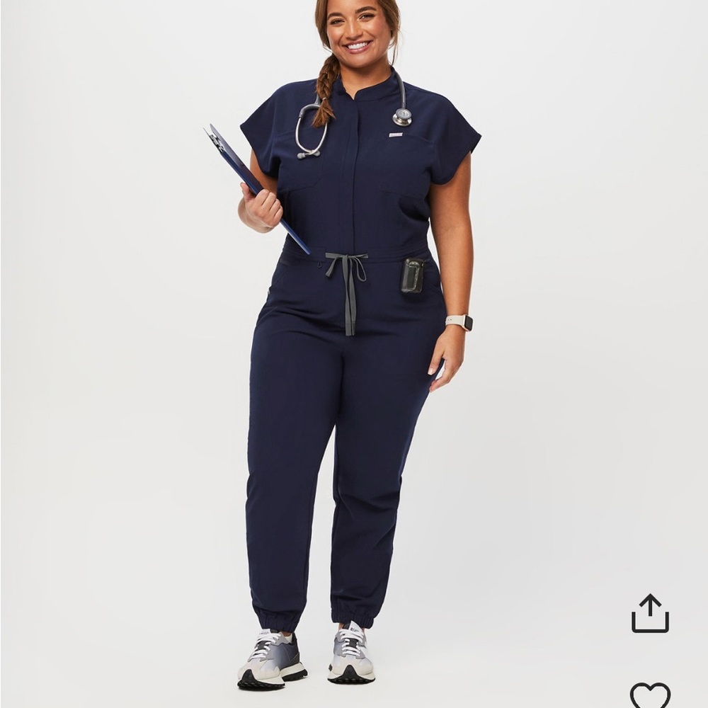 Figs scrubs jumpsuit limited edition color… grey blue